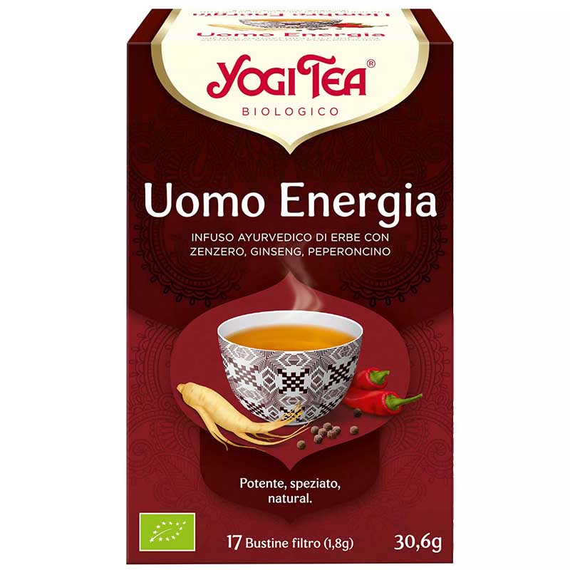 UOMO ENERGIA 17 FILTRI YOGI TÈ E INFUSI Il Punto Bio