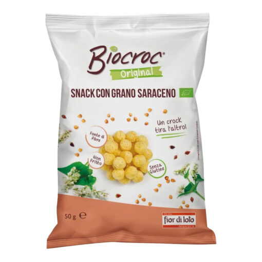 8016323036147-SNACK CON GRANO SARACENO 50G BIOCROC