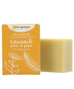 8054615470088-SAPONE CALENDULA E GERME DI GRANO LA SAP